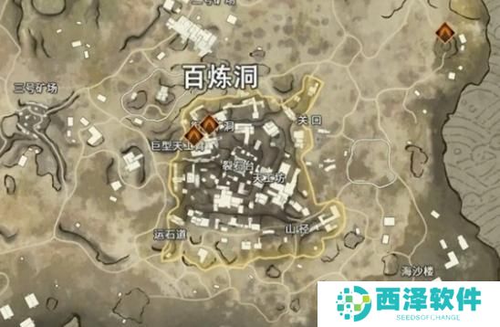 永劫无间手游百炼洞金堆绿堆位置坐标