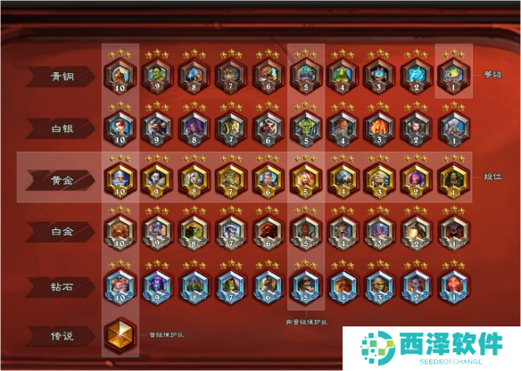 炉石传说天梯等级划分最新