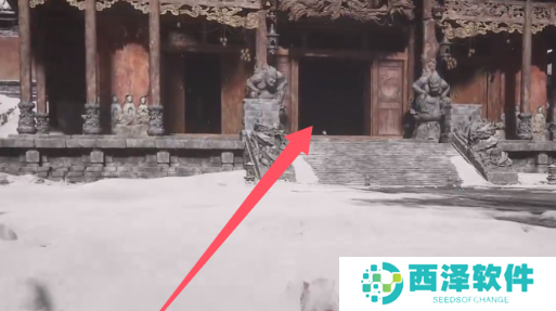 黑神话悟空雷音寺佛殿内打坐点在哪