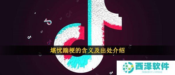 堪忧踹梗的含义及出处介绍