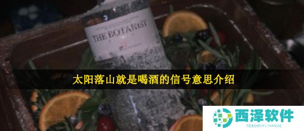 太阳落山就是喝酒的信号梗的含义及出处介绍