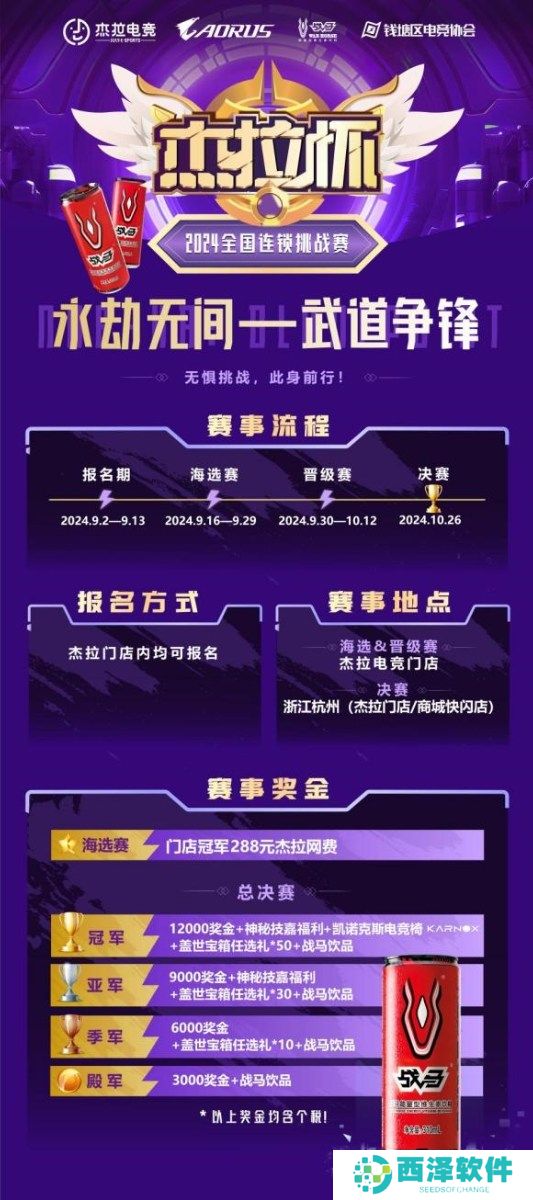 技嘉热血助力!无惧挑战!杰拉杯2024全国电竞挑战赛一触即发!