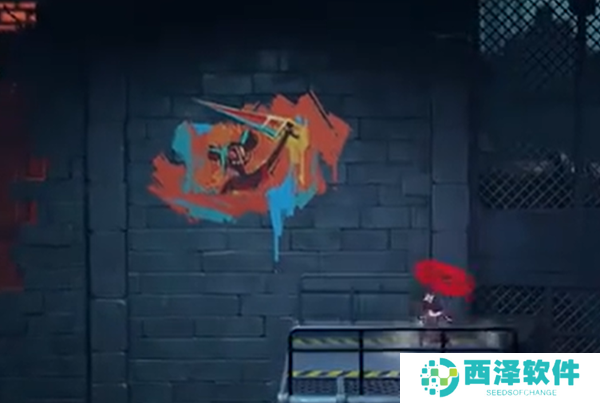 归龙潮长命锁涂鸦在哪里