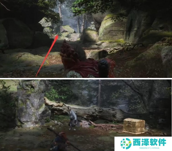黑神话悟空苍狼林宝箱在哪 黑神话悟空苍狼林宝箱在哪