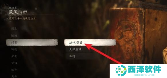 黑神话悟空怎么换法术技能 黑神话悟空怎么换法术技能