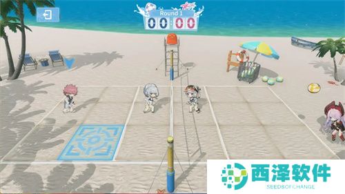 雷索纳斯夏日活动排球小游戏玩法说明