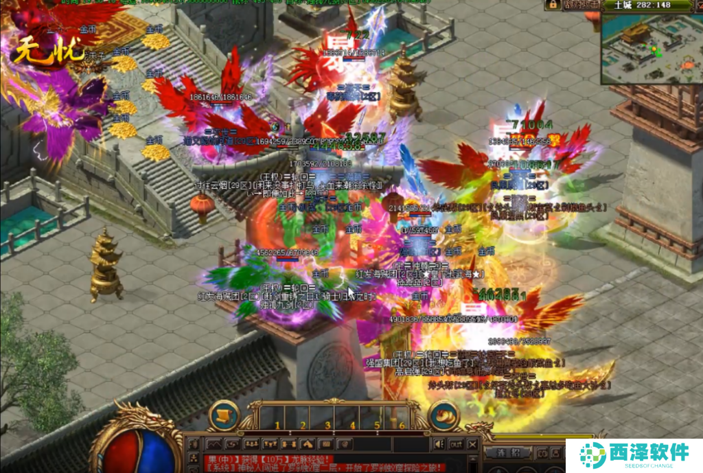 经典传奇游戏,无忧传奇攻城战策略与激情的碰撞