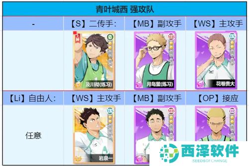 排球少年新的征程新手平民开荒队伍分享