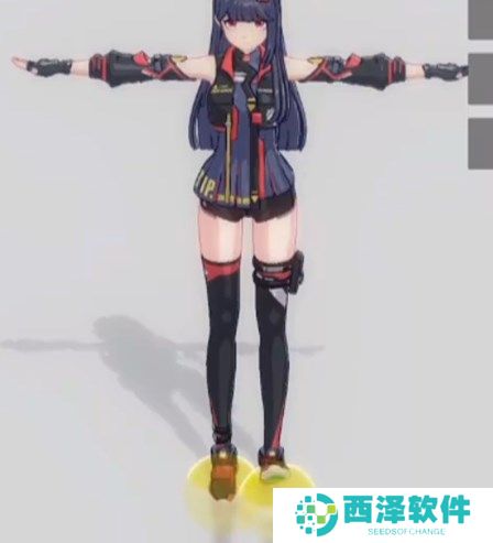 手办模特主体控制各功能使用说明