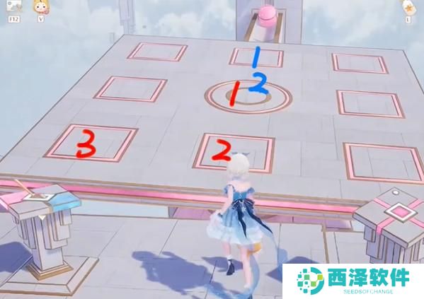 无限暖暖小石树田村谜题方块怎么解