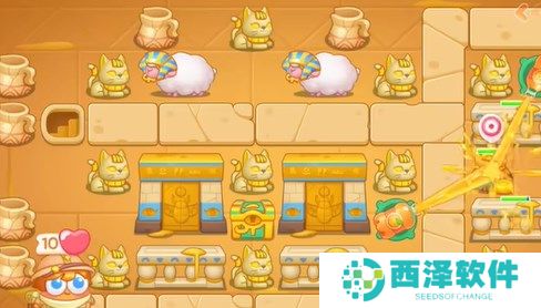 保卫萝卜4法老归来第82关图文通关流程