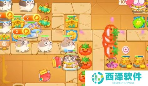 保卫萝卜4法老归来第83关过关攻略分享