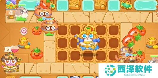 保卫萝卜4法老归来第46关通关详解