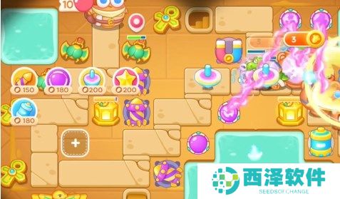 保卫萝卜4法老归来第89关通关详解