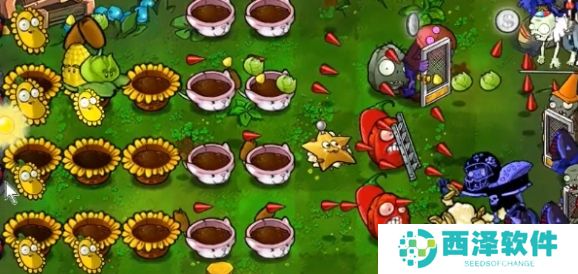 植物大战僵尸杂交版冒险模式50过关方法