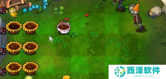 植物大战僵尸杂交版冒险模式50过关方法