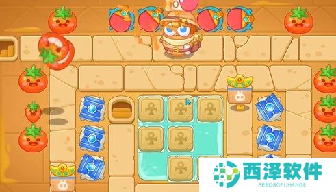 保卫萝卜4法老归来第49关图文攻略