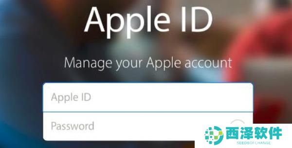 Apple ID无法登录