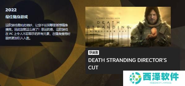Steam2022年度大奖名单