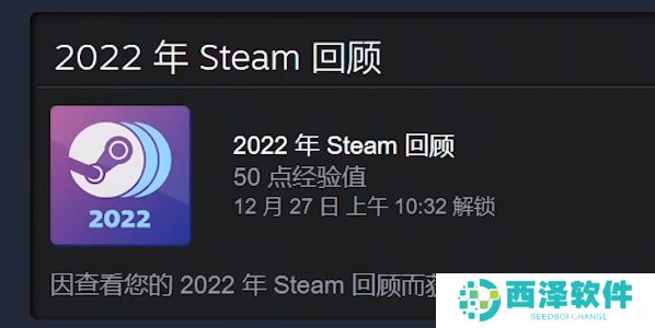 Steam年度回顾咋看2022