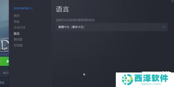 耻辱终极版怎么设置中文