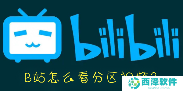 B站怎么看视频分区