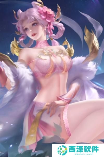 王者荣耀嫦娥去掉所有服装小内无爱心