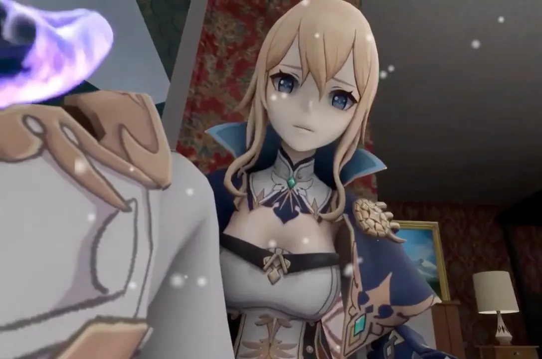 原神堕落的琴团长小阮视频什么梗,出自MMD动画剪辑视频