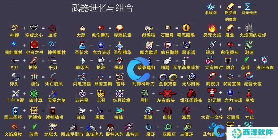 吸血鬼幸存者合成表最新汇总