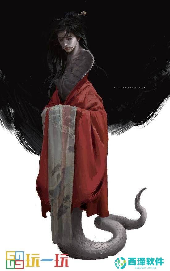 杨奇分享《黑神话：悟空》新一批角色原画图片