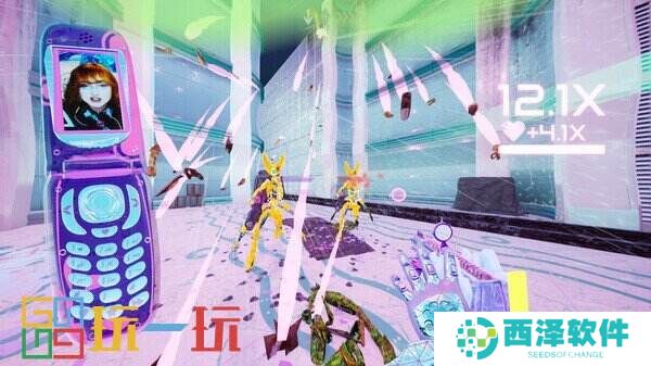 Y2K风少女射击游戏《Incolatus》将在steam推出