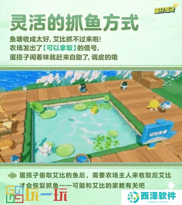 《蛋仔派对》神奇艾比迎来重磅更新！农场鱼塘玩法上线，新大陆、新伙伴等蛋探索！