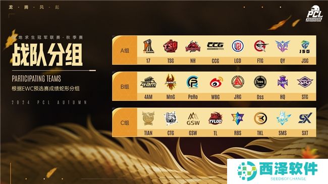 龙腾风起，梦逐荣光！2024PCL秋季赛火热来袭！