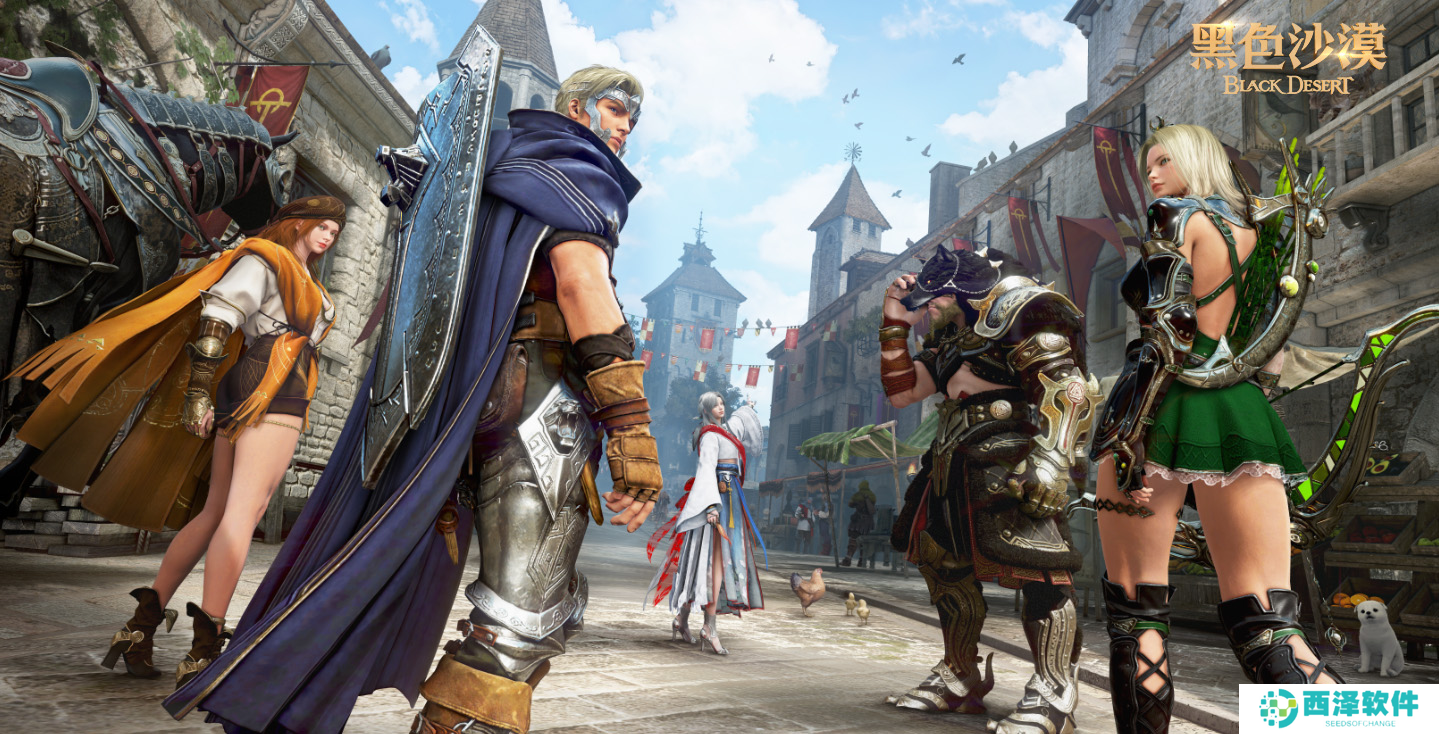 《黑色沙漠》端游国服定档 10月24日全面公测