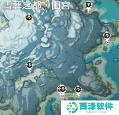 《原神》冰盾丘丘人暴徒刷新位置一览