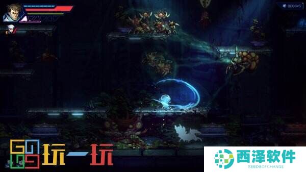 2D合作类银河恶魔城《Anima Flux》10月7日正式发售