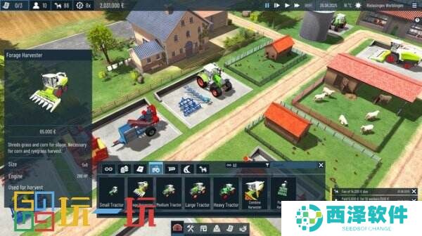 农业经营模拟《全球农场主》现已正式登陆Steam限时九折