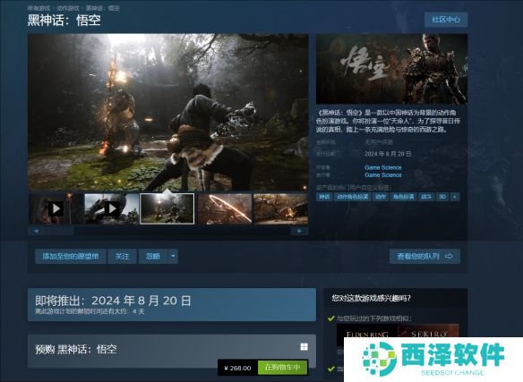 黑神话wegame版对比steam版有哪些不同 黑神话悟空wegame版对比steam版介绍