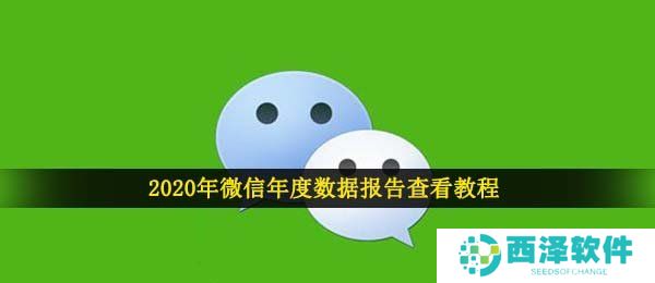 2020年微信年度数据报告查看教程