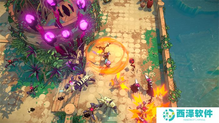 踏浪而行，夺宝求生！多人合作APRG《Surfpunk》预告片公开