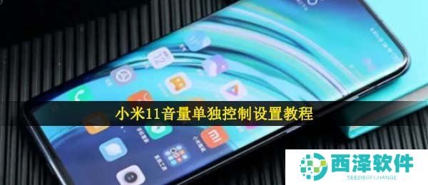 小米11音量单独控制设置教程