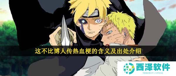 这不比博人传热血梗的含义及出处介绍