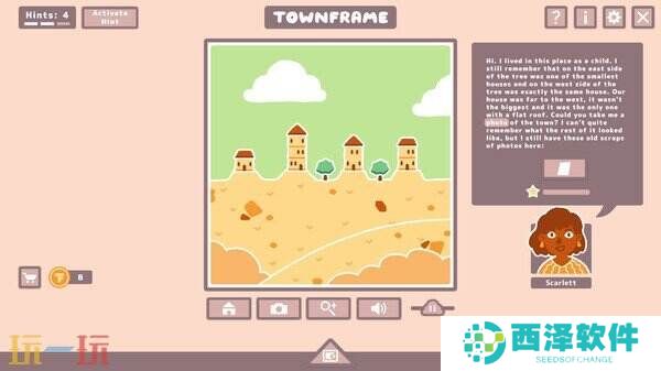 休闲解谜《Townframe》已在Steam推出售价29元