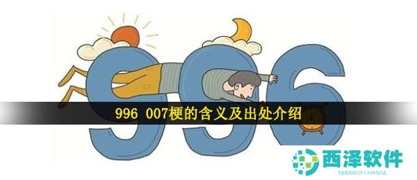 996 007梗的含义及出处介绍