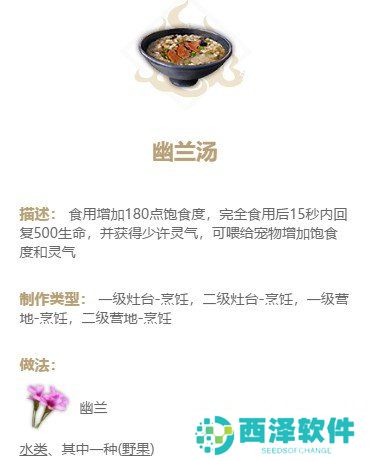 《妄想山海》储备药食任务完成攻略