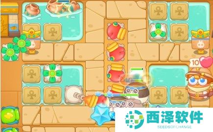 保卫萝卜4法老归来第91关图文攻略