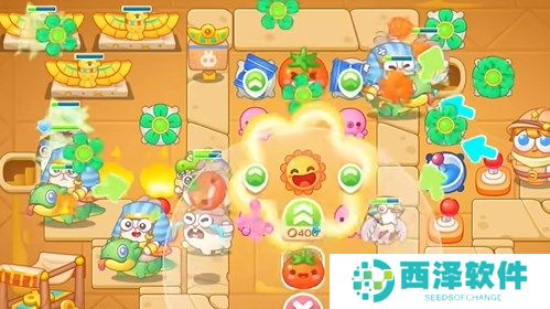 保卫萝卜4法老归来第45关图文攻略