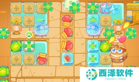 保卫萝卜4法老归来第91关图文攻略