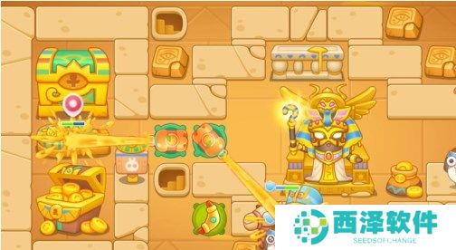 保卫萝卜4法老归来第90关通关详解