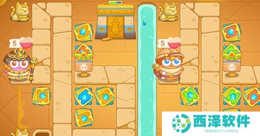 保卫萝卜4法老归来第43关图文攻略